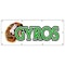 Signmission GYROS BANNER SIGN greek gyro sign signs stand spanakopita B-96 Gyros - alternate 1